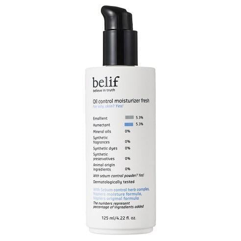 [Belif] Oil control moisturizer fresh 125 ml.