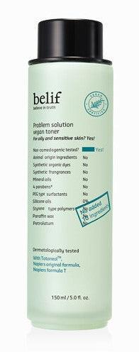 [Belif] Problem solution vegan toner 150ml.