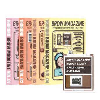 16BRAND 16 Brow Magazine Eyebrow - Radiance Revolution