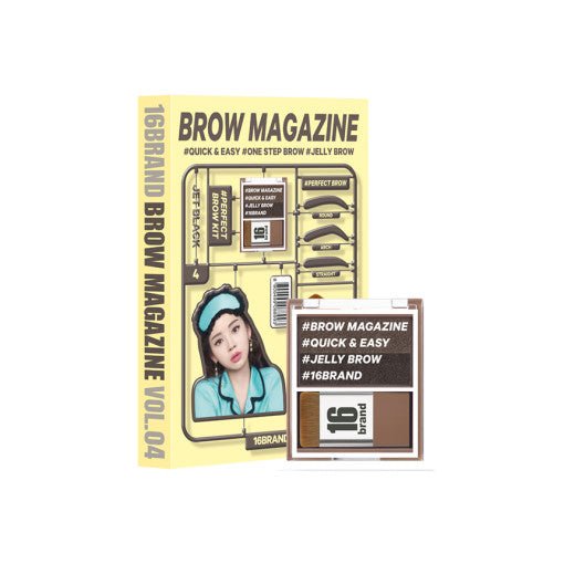 16BRAND 16 Brow Magazine Eyebrow - Radiance Revolution