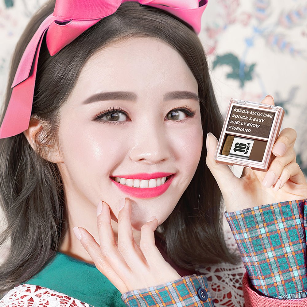 16BRAND 16 Brow Magazine Eyebrow - Radiance Revolution