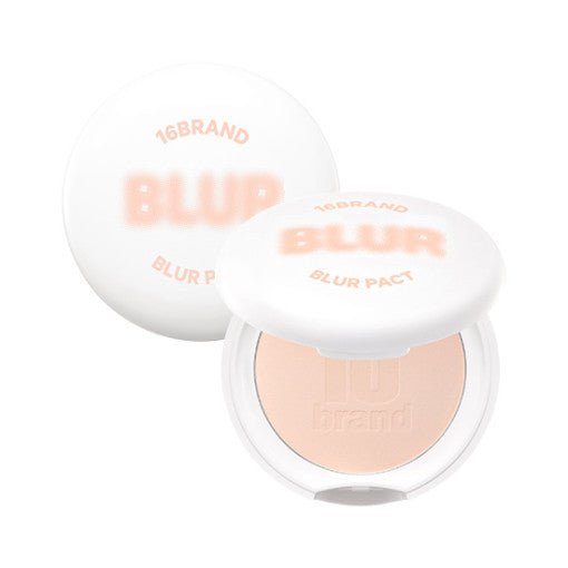 16BRAND Blur Pact 8g #SKIN BEIGE - Radiance Revolution - 16BRAND - Powder