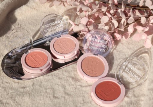 16BRAND Cheek Shot 6g (6 colours) - Radiance Revolution - 16BRAND - Face Blush