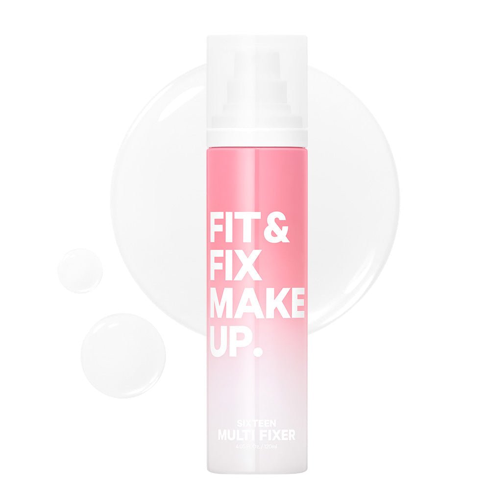 16BRAND Multi Fixer Makeup Spray 120ml - Radiance Revolution - 16BRAND - Makeup Setting Fixer