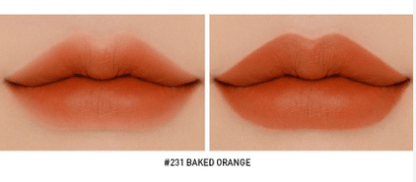3CE Mood Recipe Matte Lip Color 3.5g #231 BAKED ORANGE.