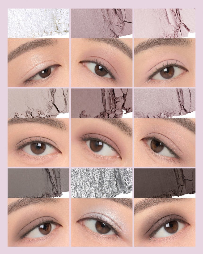 3CE Multi Eye Color Palette #A SHY ASH - Radiance Revolution - 3CE - EYESHADOW