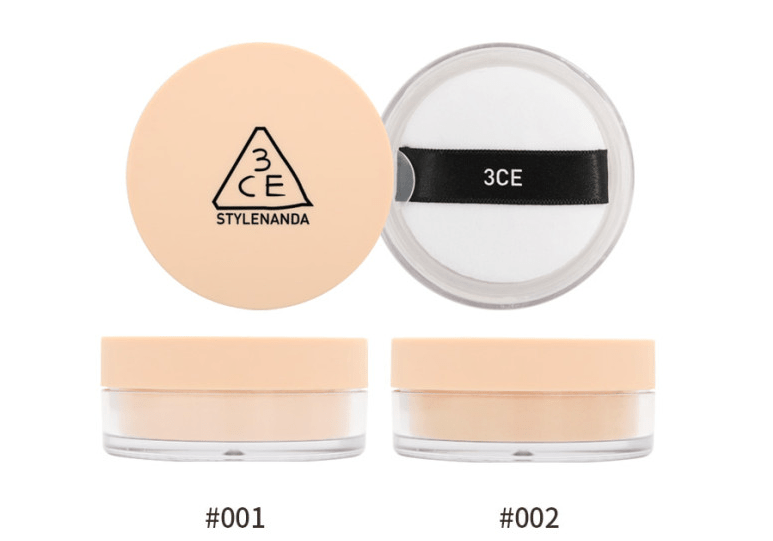 3CE Natural Finish Loose Powder 8.5g - Radiance Revolution - 3CE - Powder