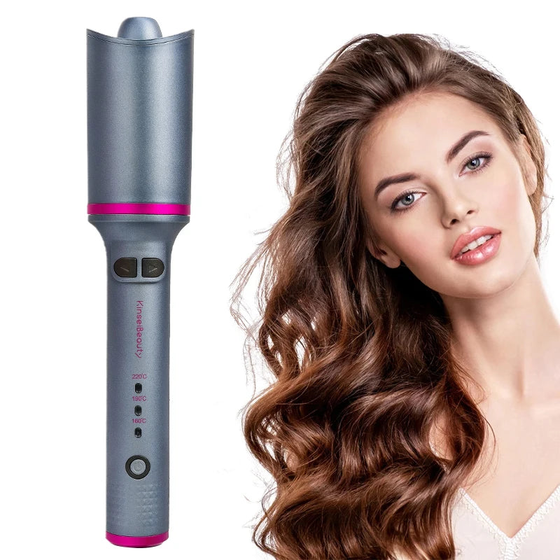 Auto Rotating Ceramic Hair Curler Automatic Curling Iron Styling Tool Hair Iron Curling Wand Air Spin and Curl Curler Hair Waver.