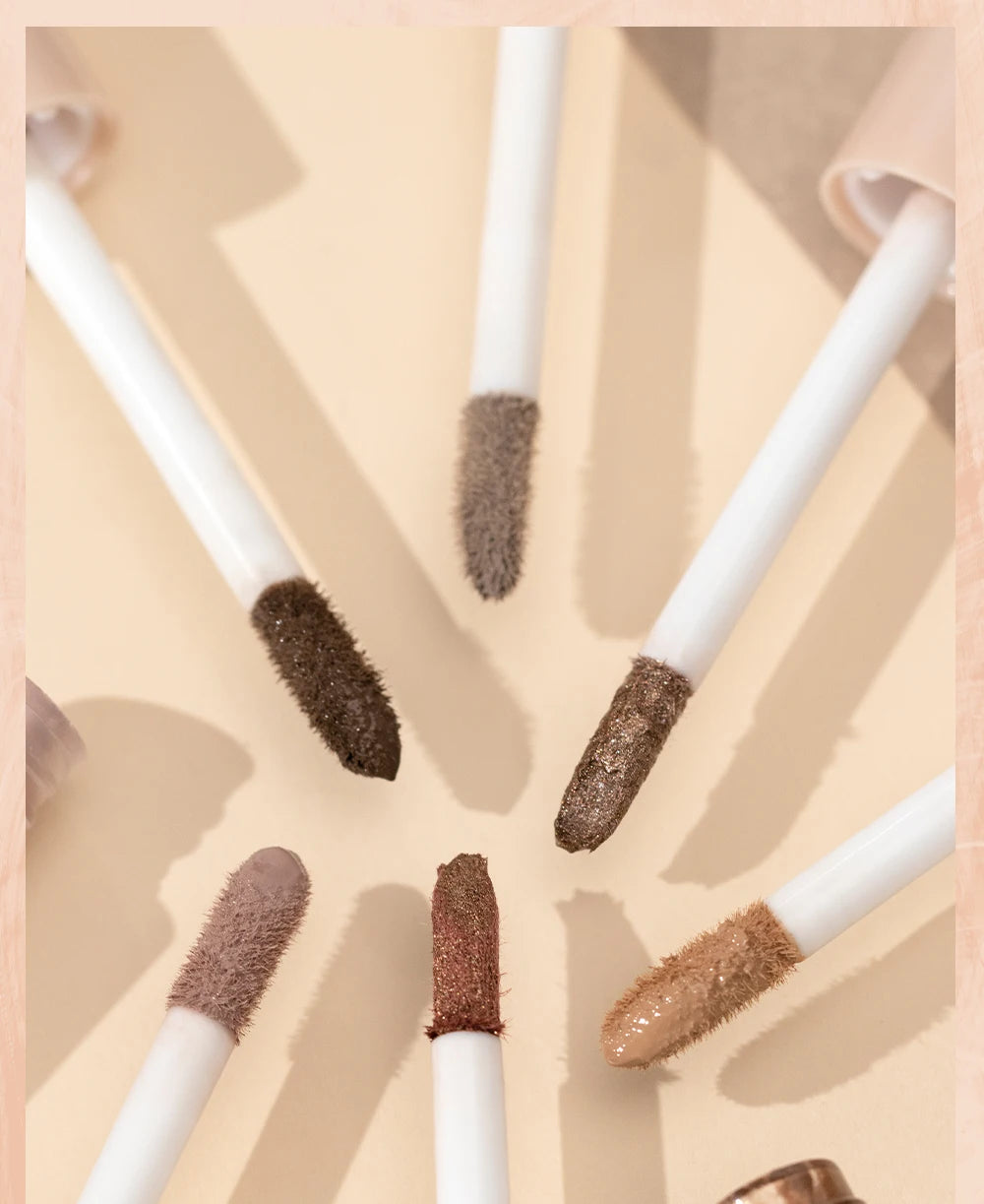 QIBEST Double-Ended Glitter & Matte Eyeshadow Stick (Waterproof)