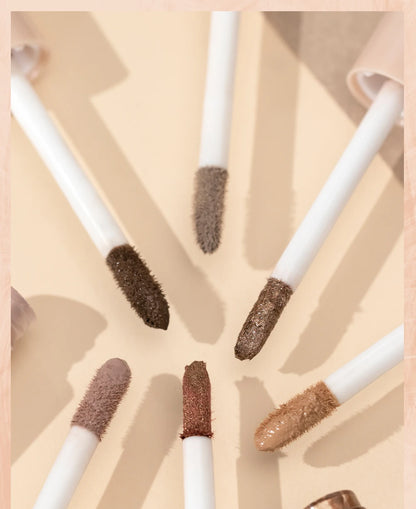 QIBEST Double-Ended Glitter & Matte Eyeshadow Stick (Waterproof)