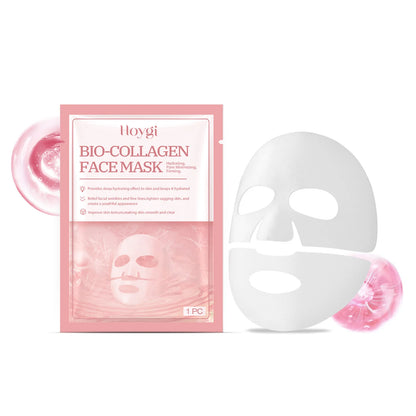 Bio Collagen Face Mask Hydrating Overnight Lifting Rejuvenation Shrink Pores Moisturizing Refreshing Brightening Face Skin Care
