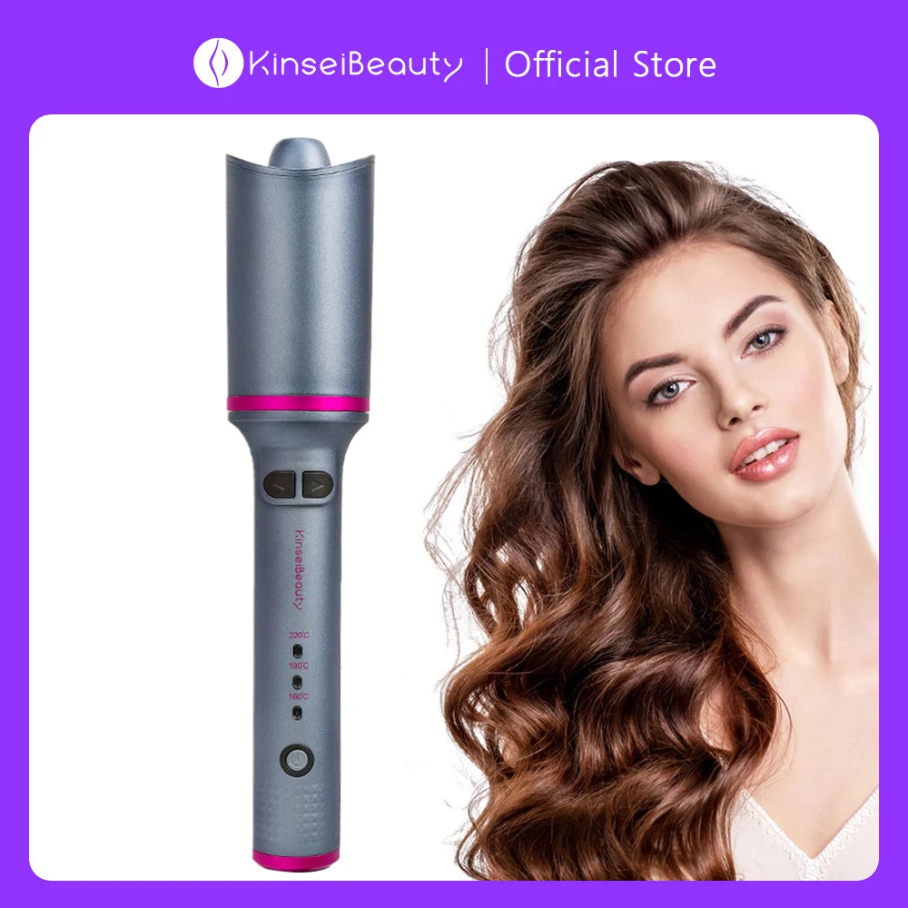 Auto Rotating Ceramic Hair Curler Automatic Curling Iron Styling Tool Hair Iron Curling Wand Air Spin and Curl Curler Hair Waver.