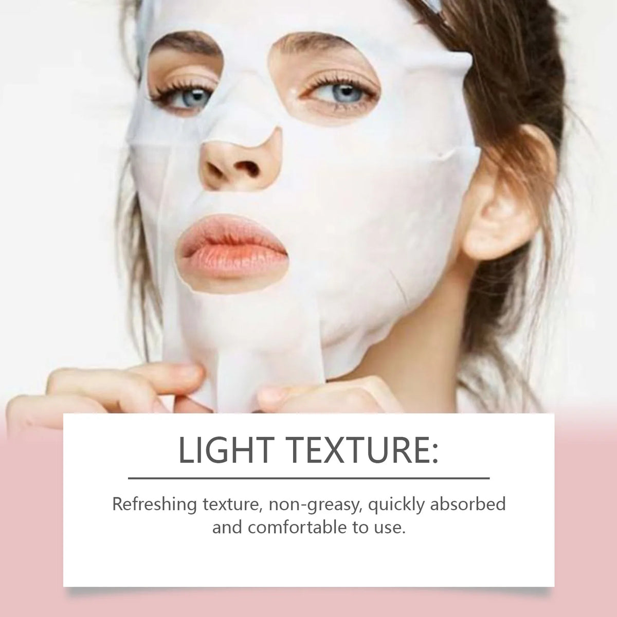 Bio Collagen Face Mask Hydrating Overnight Lifting Rejuvenation Shrink Pores Moisturizing Refreshing Brightening Face Skin Care.