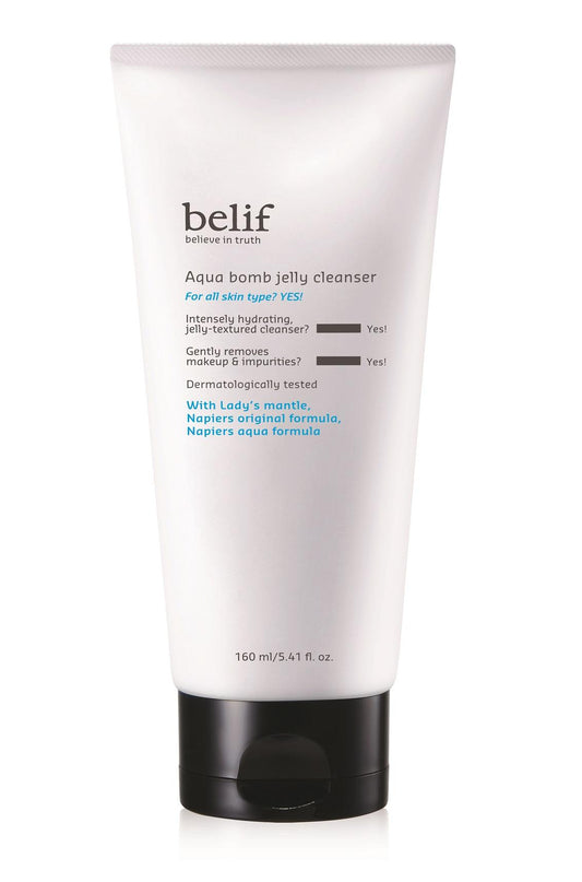 [Belif] Aqua bomb jelly cleanser 160 ml.