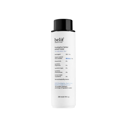 [Belif] Eucalyptus herbal extract toner 200 ml.