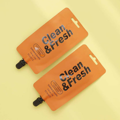 EUNYUL Clean&Fresh Facial Clay Mask Pack Pouch (15g x 5pcs).