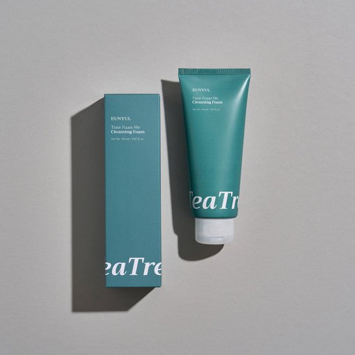 EUNYUL Time Foam Me Tea Tree Cleansing Foam 150ml - Radiance Revolution