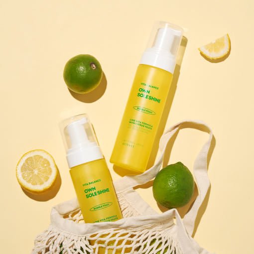 EUNYUL VITA BALANCE OWN SOLE SHINE Bubble Foam 200ml - Radiance Revolution