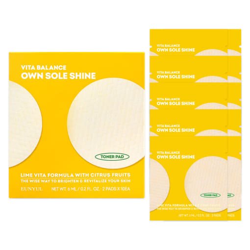 EUNYUL Vita Balance Own Sole Shine Toner Pad 2 Pads*10ea - Radiance Revolution