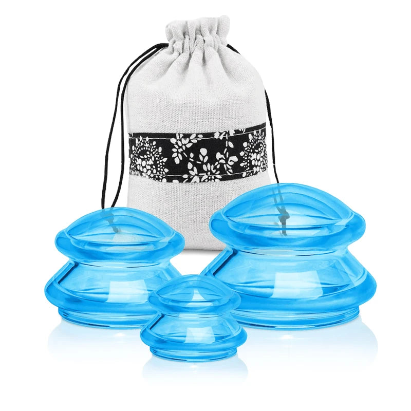 Anti-Cellulite Silicone Cupping Massage Set