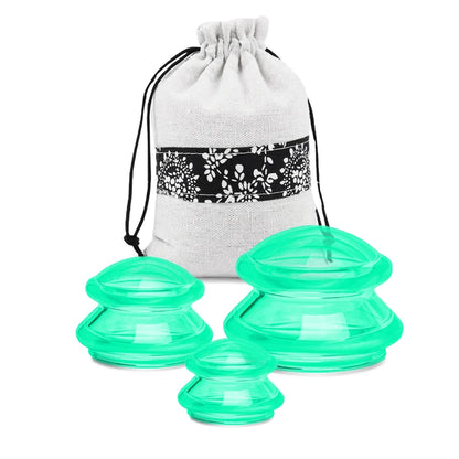 Anti-Cellulite Silicone Cupping Massage Set