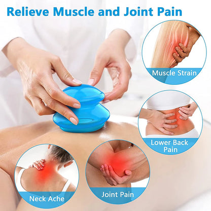 Anti-Cellulite Silicone Cupping Massage Set