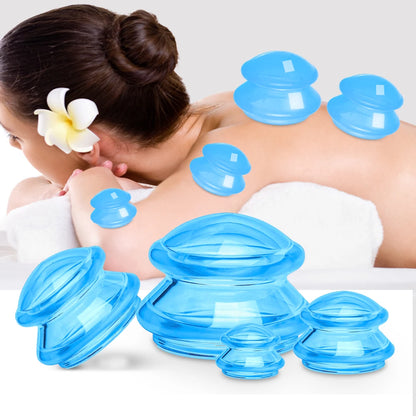 Anti-Cellulite Silicone Cupping Massage Set