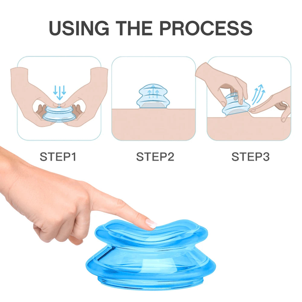 Anti-Cellulite Silicone Cupping Massage Set