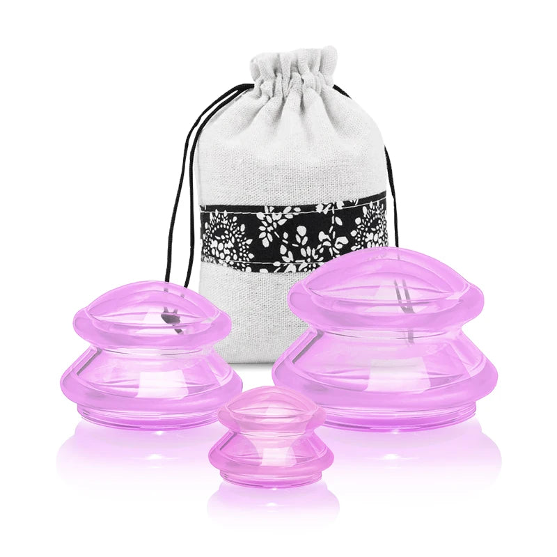 Anti-Cellulite Silicone Cupping Massage Set