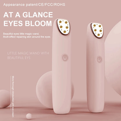 Electric Eye Massager Pen - Red Light Micro-current Wand.