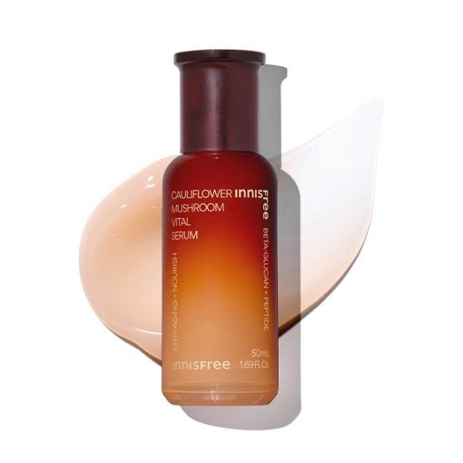 Innisfree Cauliflower Mushroom Vital Serum 50ml - Radiance Revolution