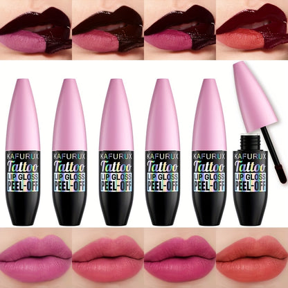 Transfer Proof Peel Off Lip Stain - 7 Colours