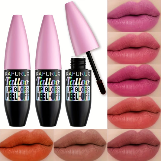 Transfer Proof Peel Off Lip Stain - 7 Colours