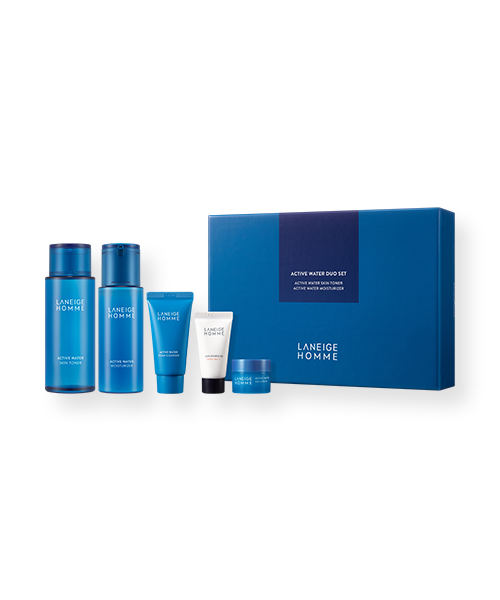 LANEIGE HOMME Active Water Duo Set - Radiance Revolution