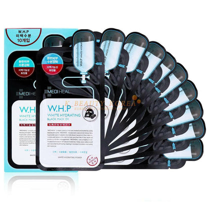 MEDIHEAL W.H.P White Hydrating Black Mask EX 25ml x 10ea.