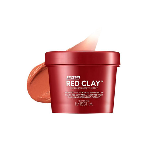 MISSHA Amazon Red Clay Pore Mask 110ml - Radiance Revolution