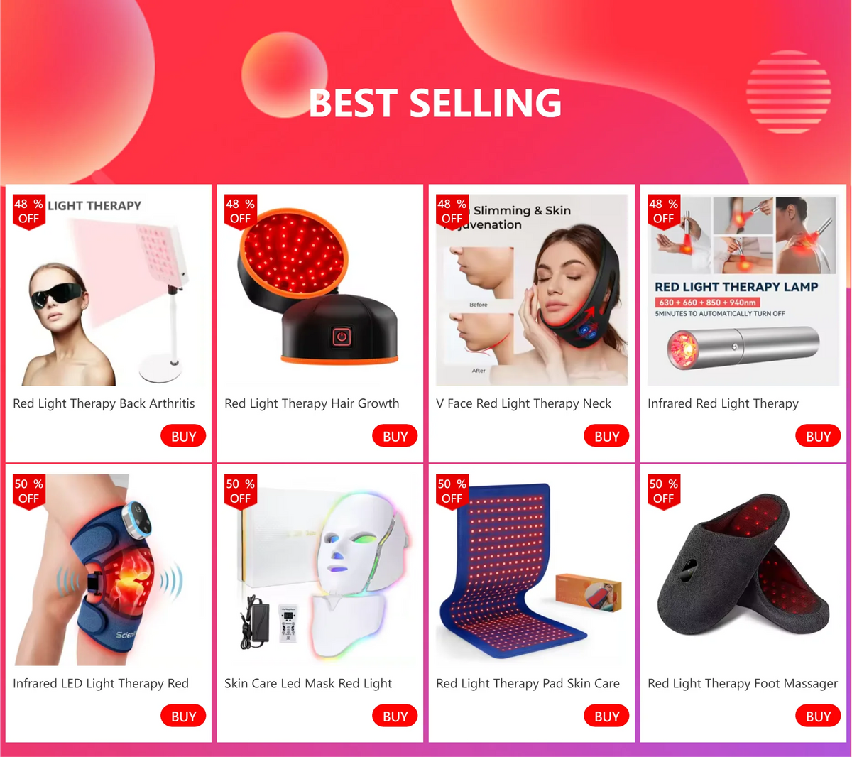 Red Light Therapy Pad Skin Care Infrared Light Therapyn Tapete Yoga Mat LED Infrared Muscle Massage Cushion Back Massager.
