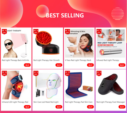 Red Light Therapy Pad Skin Care Infrared Light Therapyn Tapete Yoga Mat LED Infrared Muscle Massage Cushion Back Massager.
