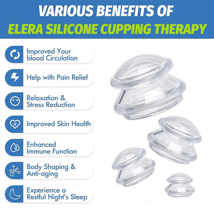1Pcs Silicone Massage Body Cups Anti Cellulite Suction Cup Chinese Vacuum Cuppings Massager for Face Skin Lifting Body Relaxtion