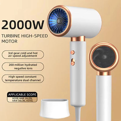 Xiaomi Hair Dryer Negative Lonic Blow No Harm To Hair High-speed Electric Turbine Airflow Constant Temperature Hair Care.