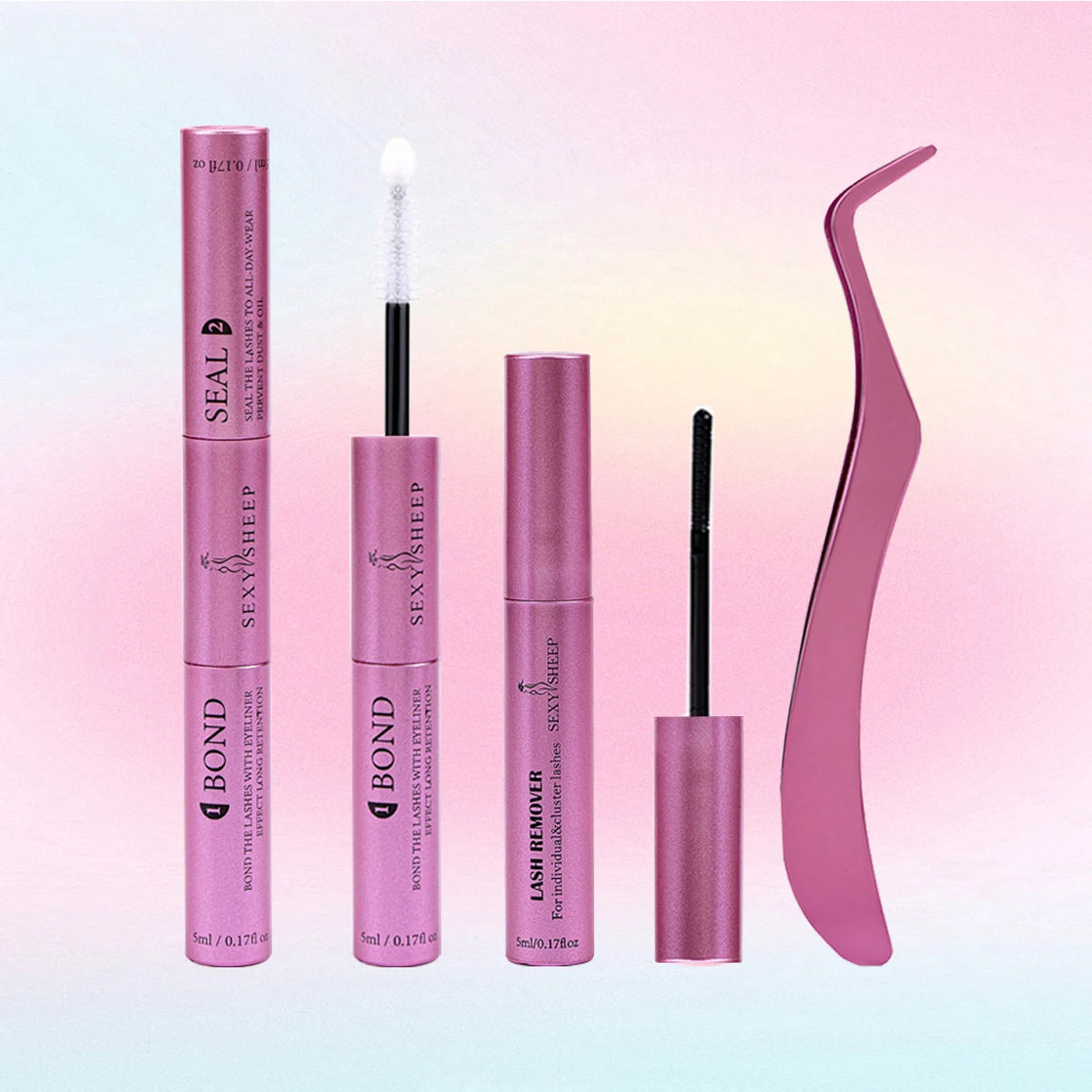Lash Bond & Seal Kit — Lash Glue + Sealant + Remover