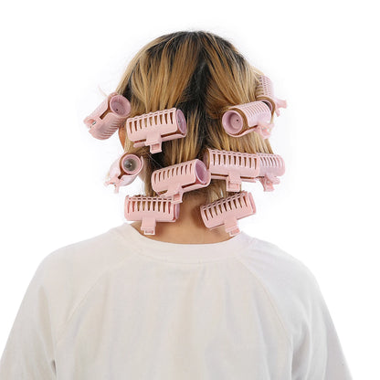10Pcs Professional Electric Heated Roller Curling Roll Hair Tube Hair Styling Upgrade Style 110‑240V.