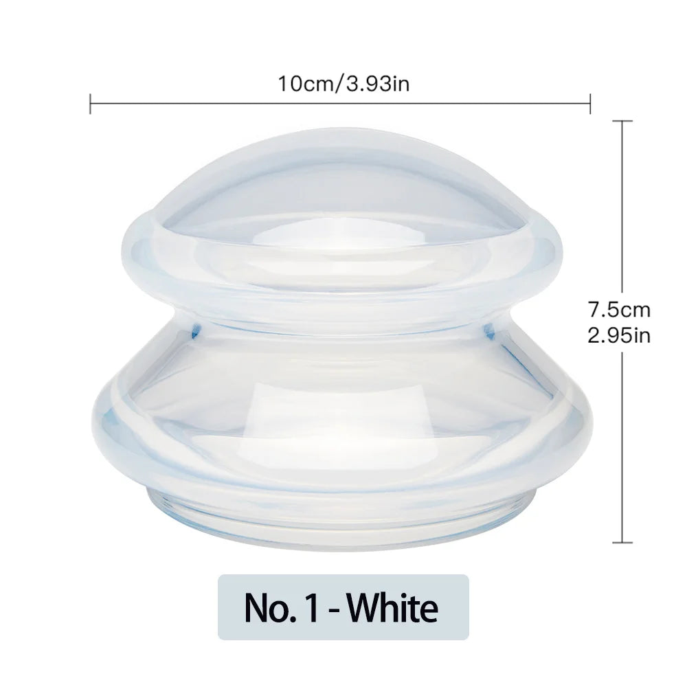 1Pcs Silicone Massage Body Cups Anti Cellulite Suction Cup Chinese Vacuum Cuppings Massager for Face Skin Lifting Body Relaxtion