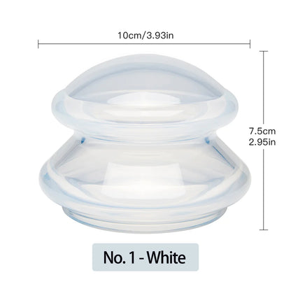 1Pcs Silicone Massage Body Cups Anti Cellulite Suction Cup Chinese Vacuum Cuppings Massager for Face Skin Lifting Body Relaxtion