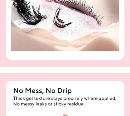 DIYDAY Eyelash Glue Remover No Irritation Ultra-Fast Cleaning Lash Cream Safe for Sensitive Eyes Easy Removal for False Lashes