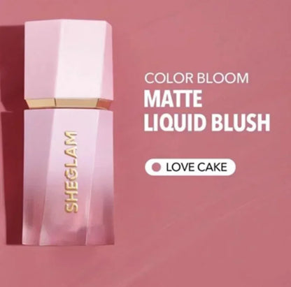 1pcs she glam make up Liquid brush Blush Facial Nourishing Blusher Gel Cream Multi-purpose Lip Gloss Makeup Blush