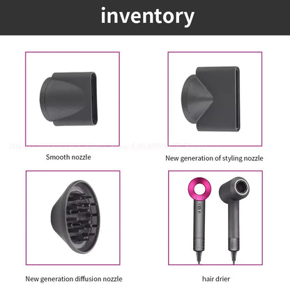 Household 220V Leafless Hair Dryer High-speed Negative Ion Hair Care High Power 110,000RPM Quick-drying Electric Hair Dryer.