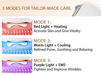 ANLAN Electric Gua Sha Massager EMS Face Lifting Beauty Device