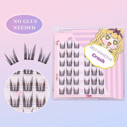 Self Adhesive Cluster Lashes