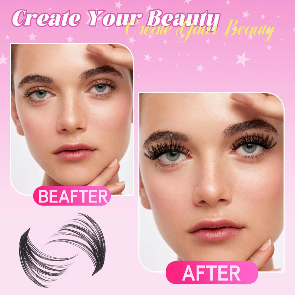 Cluster Lashes Kit 320/600/790pcs — Mix-and-Match DIY Lashes